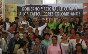 Ministro de Agricultura honr&oacute; su palabra en el Huila