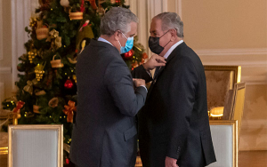 Presidente de Gerfor recibi&oacute; Orden de Boyac&aacute; por su trayectoria empresarial