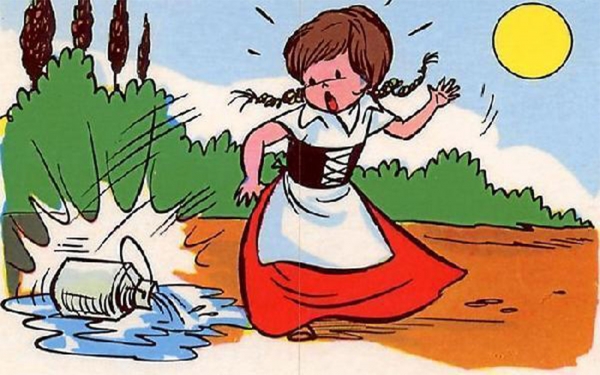 Las cuentas de la lechera