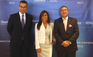 Puerto Rico agradece a Telef&oacute;nica el despliegue de un cable de fibra &oacute;ptica