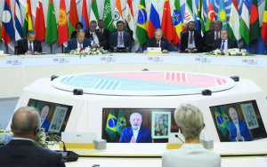 Sistema econ&oacute;mico y de gobernanza global, temas de los BRICS en Rusia