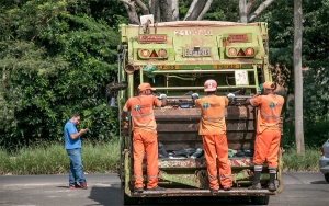 En Israel operan camiones de basura propulsados a gas natural