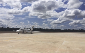 Aeropuerto de Aguachica, Cesar, estrena pista de aterrizaje asfaltada