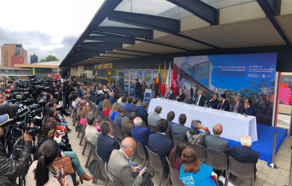 Corferias entrega m&aacute;s espacio de uso p&uacute;blico a Bogot&aacute;