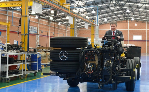 Mercedes Benz sigue creciendo en Colombia