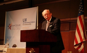 La paz es el mejor negocio y por eso hay que ser optimistas: AMCHAM