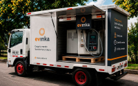 Evinka lanza primer servicio de recarga m&oacute;vil para veh&iacute;culos el&eacute;ctricos