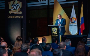 Coopidrogas, un ejemplo de emprendimiento para el pa&iacute;s: Duque